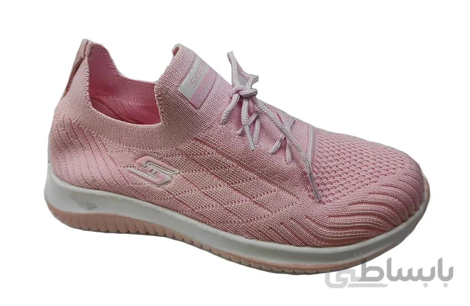 کفش کتونی جورابی دخترانه مدل اسکیچرز skechers کد275