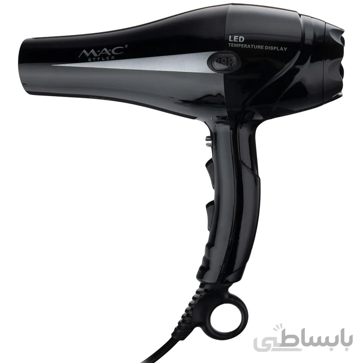 سشوار حرفه ای مک استایلر مدل MC-6660 ا Mac Styler Ionic Hair Dryer-MC6660