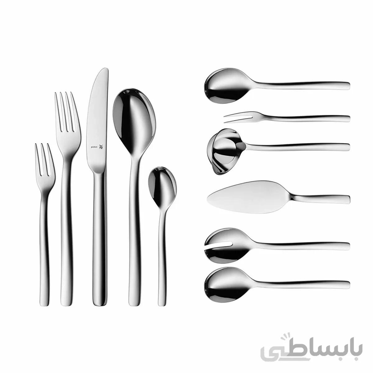 سرویس قاشق و چنگال 66 پارچه دبلیو ام اف مدل ATIC