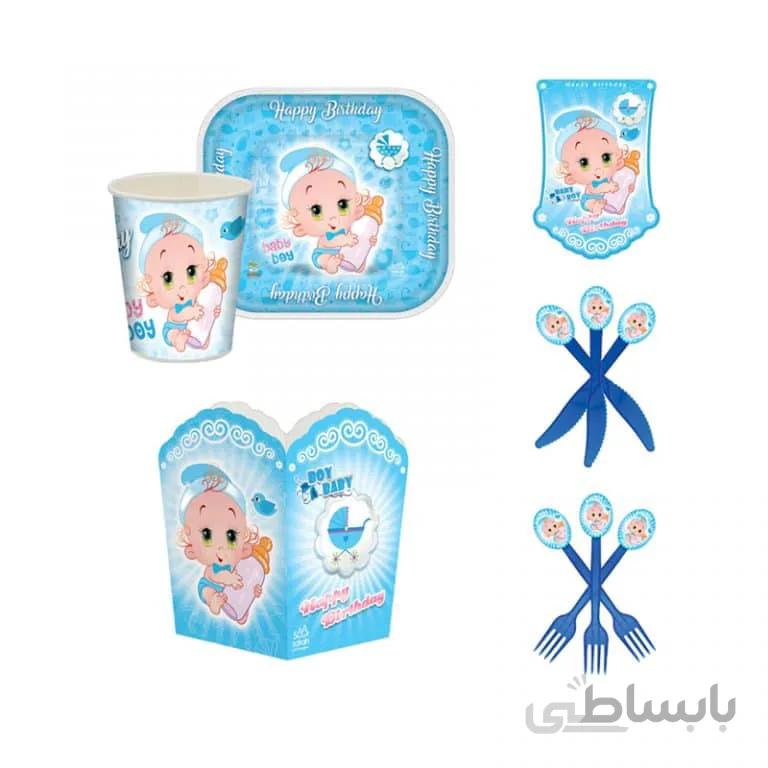 مجموعه ۵۹ عددی تم تولد بی بی پسر مدل STBT971
