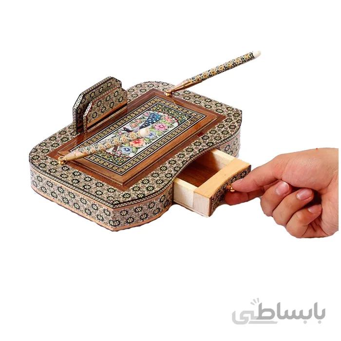 جا قلمی خاتم کاری اصفهان کد 92
