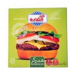 همبرگر 60 درصد گوشت قرمز آندره وزن 500 گرم