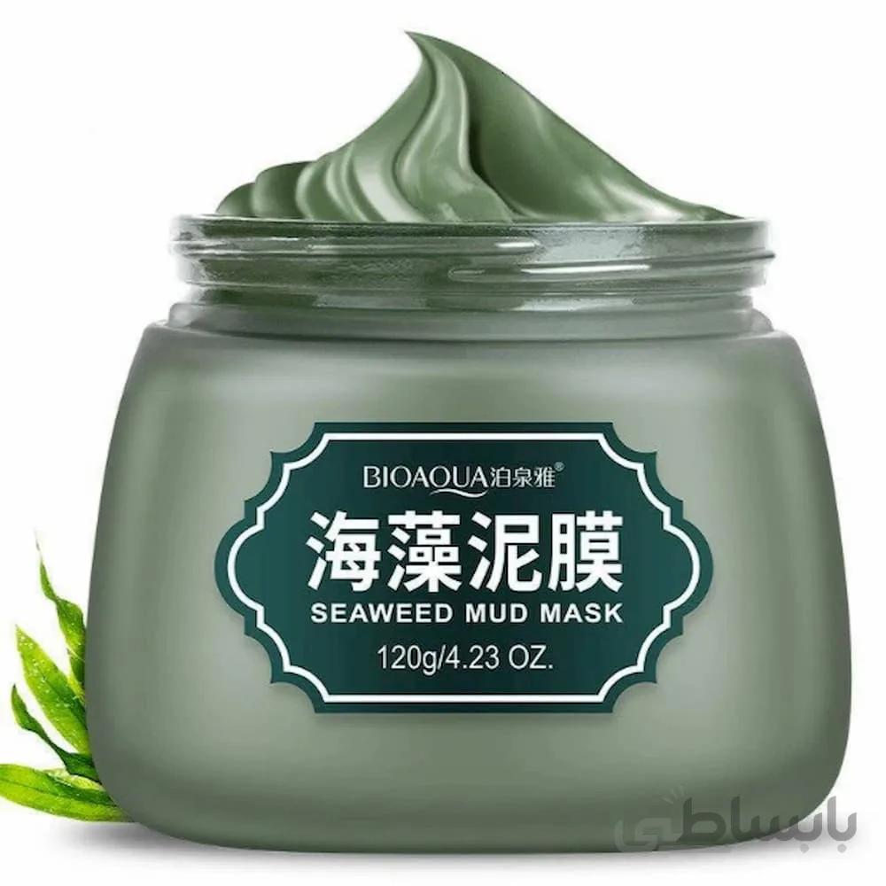 ماسک صورت جلبک دریایی سبز بیوآکوا ا BIOAQUA Seaweed Mineral Mud Facial Mask