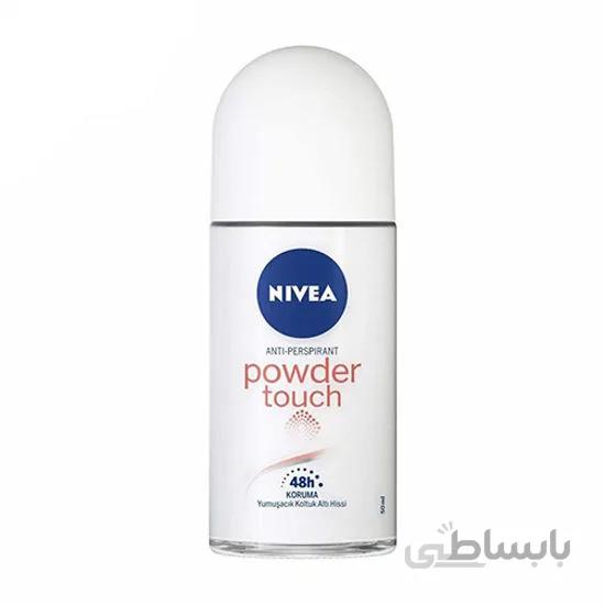 مام رول ضد تعریق زنانه نیوآ مدل POWDER TOUCH حجم 50 میلی لیتر