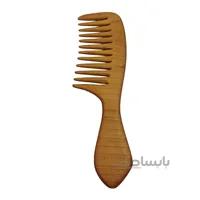شانه چوبی دسته دار