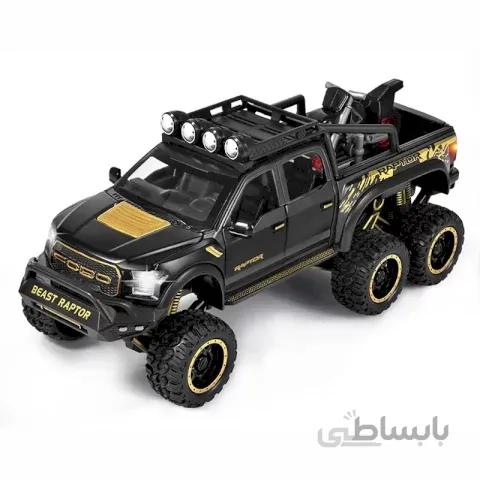 ماکت ماشین عقب کش مدل فورد Ford Rapator مشکی کد P/CZ24A/I