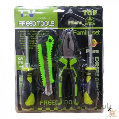 پک 4 عددی ابزار دستی فرید Freed Tools