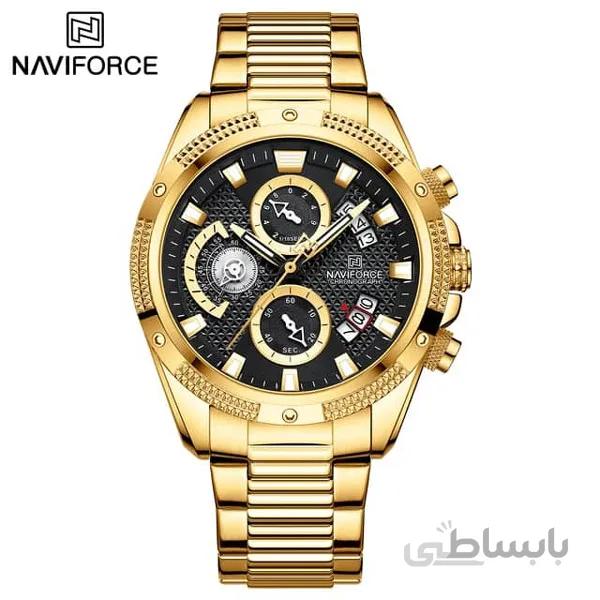 ساعت مچی مردانه نیوی فورس مدل NAVIFORCE NF8021 G/B