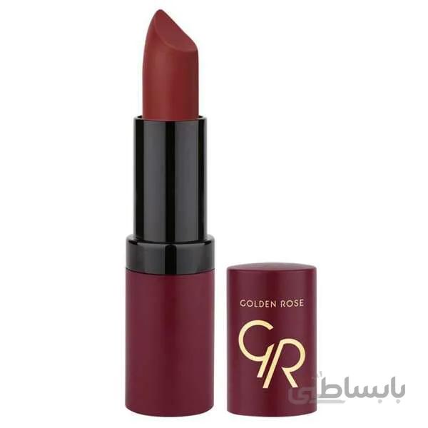 رژ لب جامد مات گلدن رزشماره 22 Golden Rose Matte Lipstick ا شناسه کالا: 2145