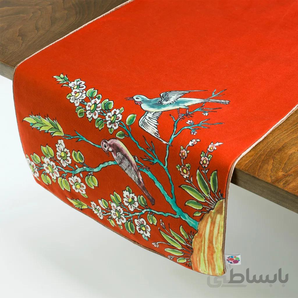 رانر طرح بهارستان قرمز سایز 35 در 135 برند پرووال