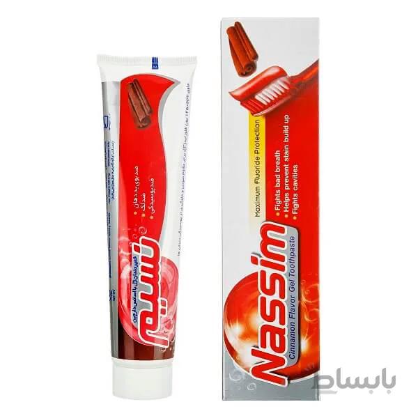خمیر دندان نسیم مدل دارچین حجم 100 میلی لیتر