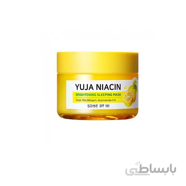 ماسک خواب مدل یوجا نیاسین🍋 some by mi ا ُُSome by mi Yoja niacin night mask