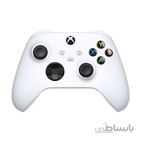 دسته بازی (کنترلر) کنسول مایکروسافت ایکس باکس وان - سری جدید - سفید رباتی ا Microsoft Xbox One Wireless Controller - New Series - Robot White