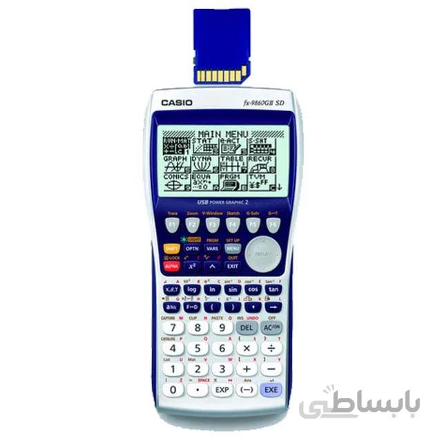 ماشین حساب مهندسی FX-9860G II SD کاسیو ا Casio FX-9860G II SD Engineering Calculator