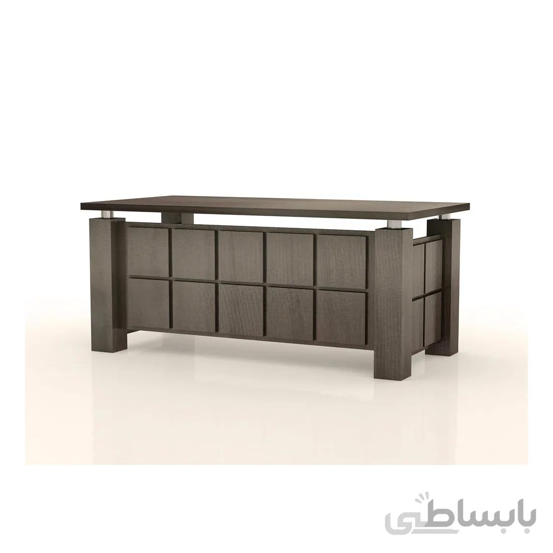 میز کارشناسی با صندوق سه کشو مدل MR19 آده چوب