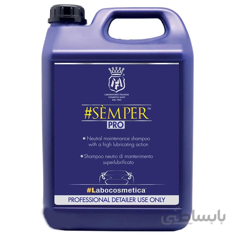 شامپو بدنه غلیظ مفرا گالن 4.5 لیتری مدل Semper