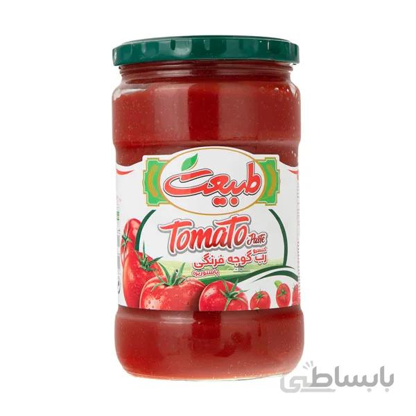 رب گوجه فرنگی طبیعت 700 گرمی شیشه ای- باکس 12 تایی