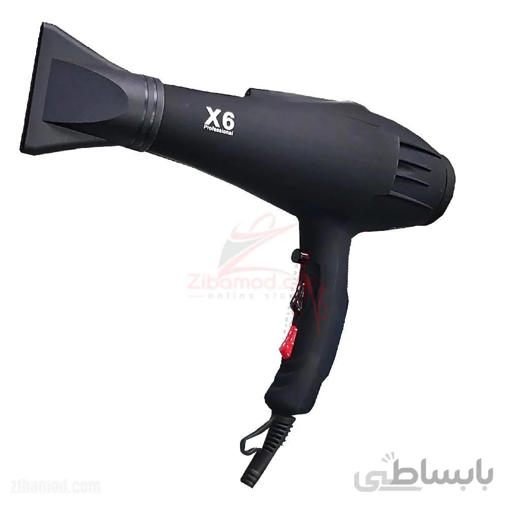 سشوار حرفه ای سالنی مدل X6 قدرت 2800w ا x6 Professional Hair Dryer 2200W