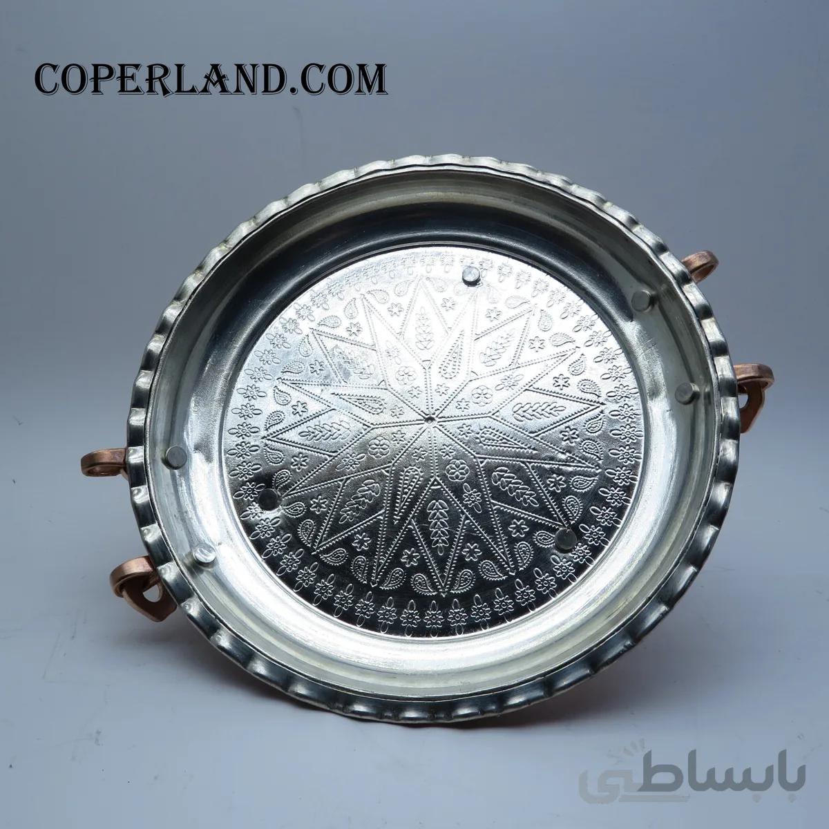 شیرینی خوری گرد پایه کوتاه سایز 1