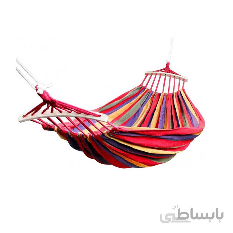 تخت آویز دو نفره چوبدار
