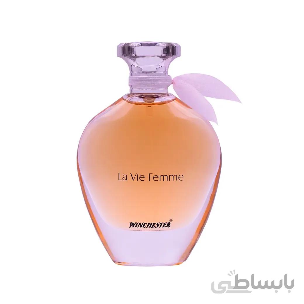 ادکلن ادو پرفیوم زنانه وینچستر مدل La Vie Femme حجم 100 میل ا Winchester La Vie Femme perfume for women 100ml