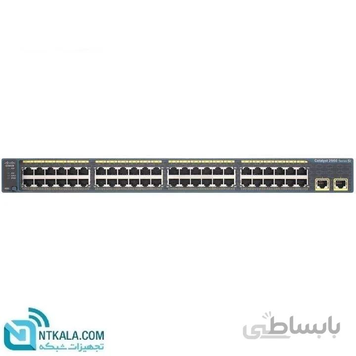 سوییچ 48 پورت POE سیسکو مدل WS-2960S-48FPS-L