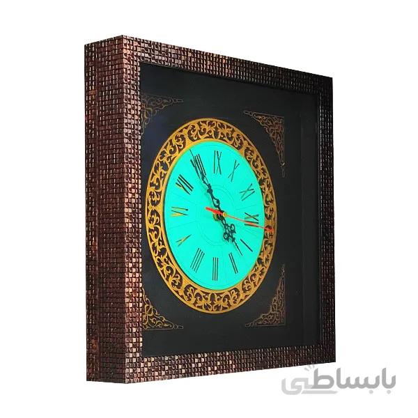ساعت دیواری معرق کاری کتیبه