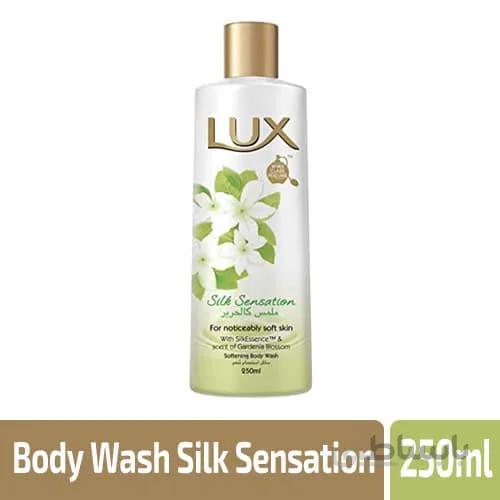 شامپو بدن ۲۵۰میل لوکس سیلک سنسیشن ( حس ابریشم ) – Lux Shower gel silk sensation