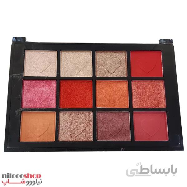 پالت سایه چشم 12 رنگ NUDE کد 01