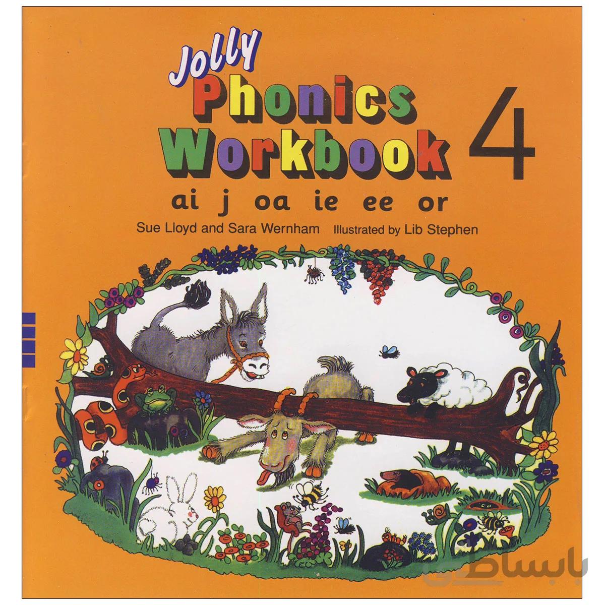 Jolly Phonics Workbook Book 4 by Sara Wernham and Sue Llloyd