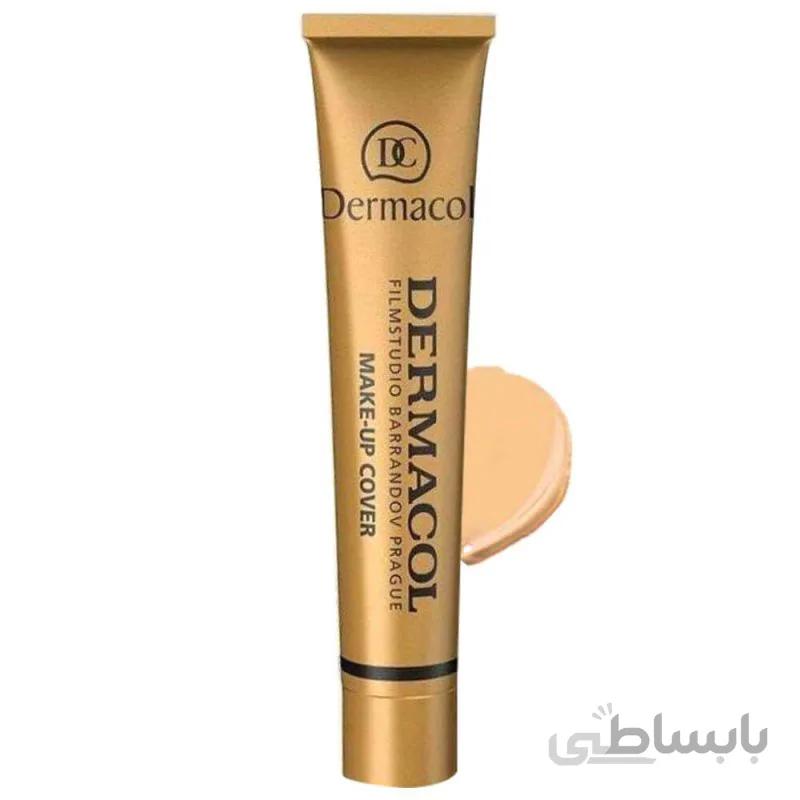 کرم پودر درماکول مدل Makeup Cover SPF30 209