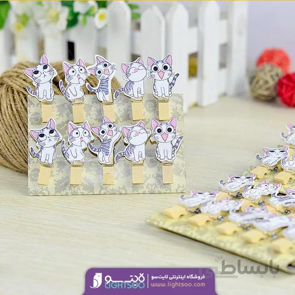 گیره عکس طرح cat