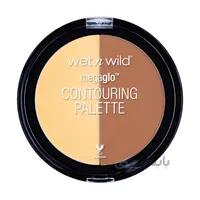 پالت کانتورینگ وت اند وایلد مدل مگا گلو کد 7501 ا wet n wild Mega Glo Countoring Palette No.e7501 caramel toffee