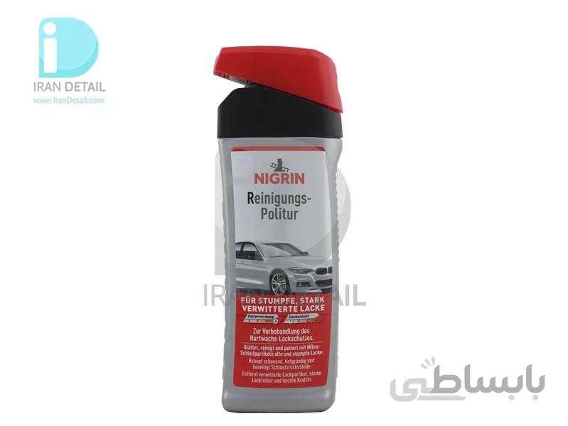 مایع پولیش تمیز کننده 500 میلی لیتری نیگرین مدل Nigrin Cleaning Polish 500ml