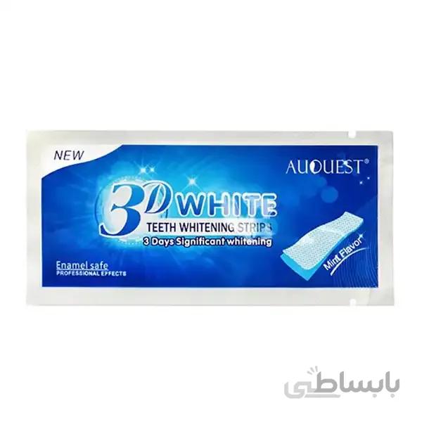نوار سفید کننده دندان سه بعدی دندان (۳D White Teet