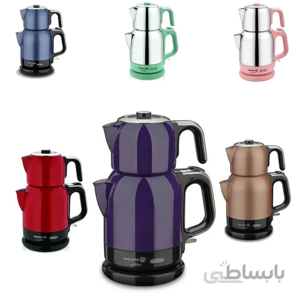 چای ساز کرکماز مدل KORKMAZ Caytema کد A331 ا KORKMAZ A331 Caytema Tea Machine Inox