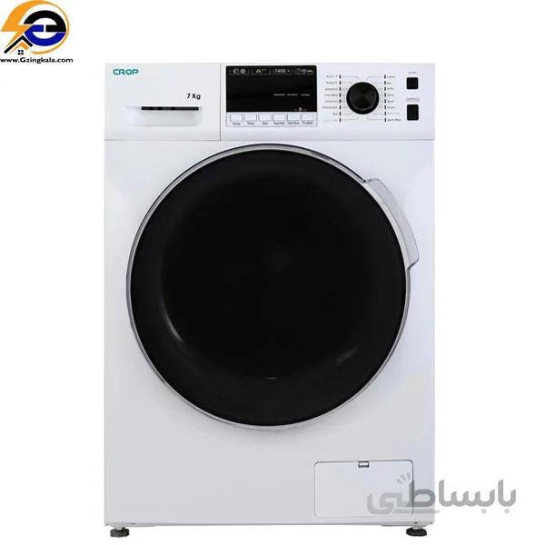 ماشین لباسشویی کروپ مدل WFT-27418 ظرفیت 7 کیلوگرم ا Crop WFT-27418 Washing Machine 7Kg