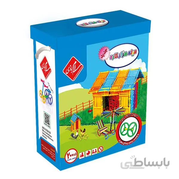 بازی ساختنی میله هزار کاره 200 قطعه