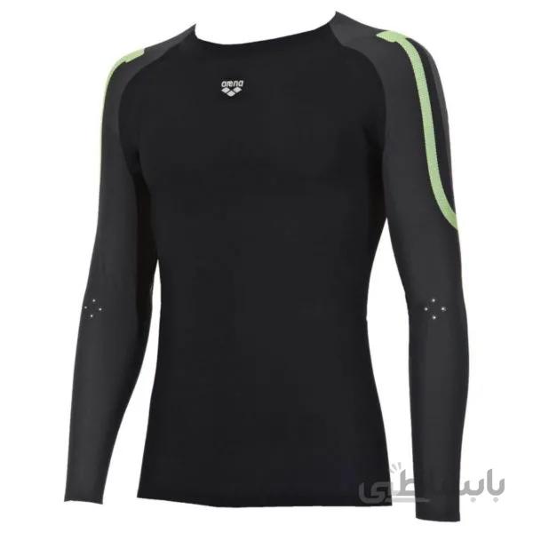 تيشرت ريكاوري ارنا مدل كربن كومپرشن| Carbon Compression Long Sleeve ا Carbon Compression Long Sleeve