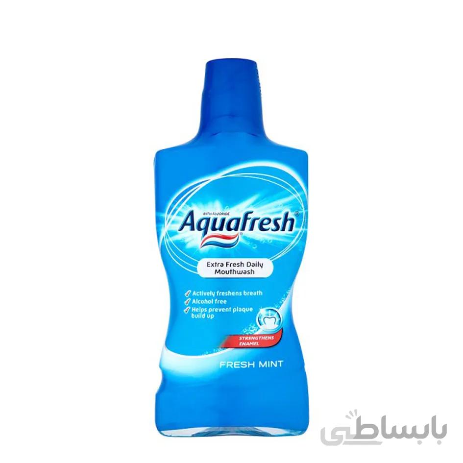 دهان شوی اکوا فرش Aquafresh حجم(500ml)