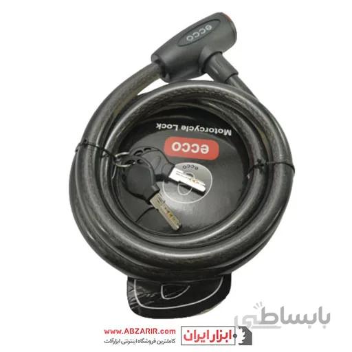 قفل موتور سیکلت کابلی اکو مدل ۱۲۰۲