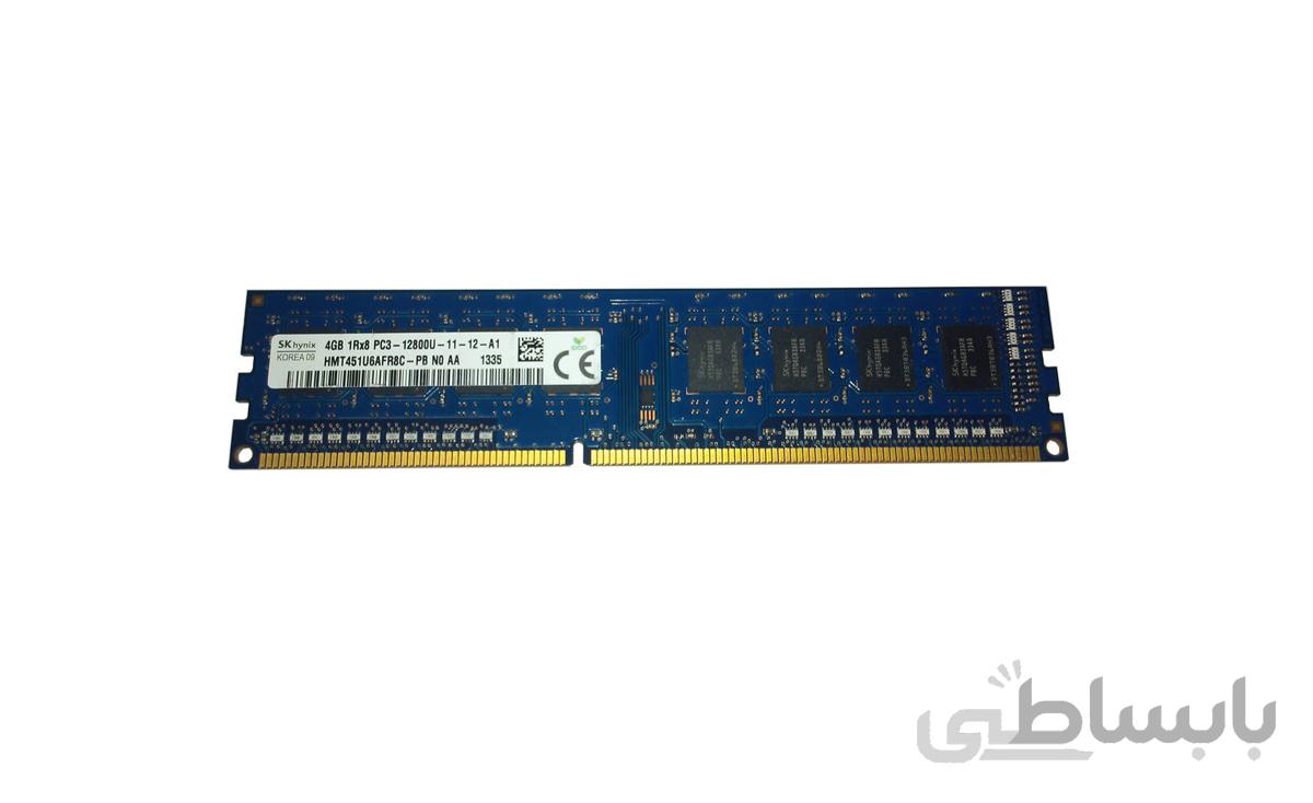 رم کامپیوتر SK hynix DDR3 1600MHz 240Pin DIMM 12800 ظرفیت 4 گیگابایت ا RAM APACER 4G 1600 DDR3