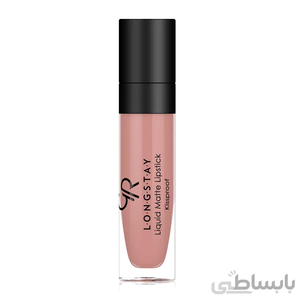 رژ لب مایع مات بادوام گلدن رز شماره 13 ا Golden Rose Long stay Liquid Matte Lipstick No. 13