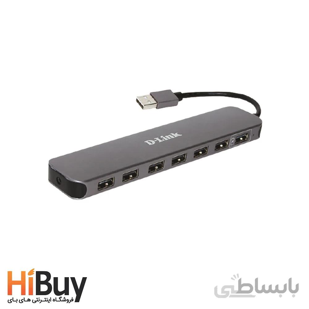 هاب 7 پورت USB 2.0 دی-لینک مدل DUB-H7