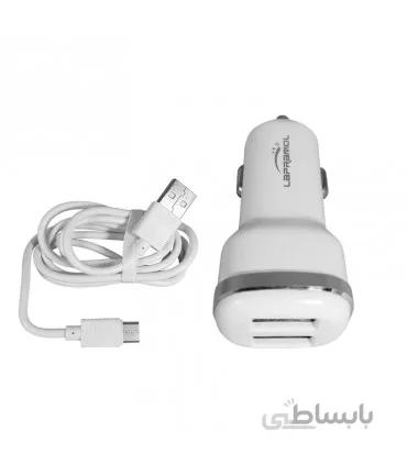 شارژر فندکی لاپرامول مدل LP-R1 به همراه کابل تایپ سی
