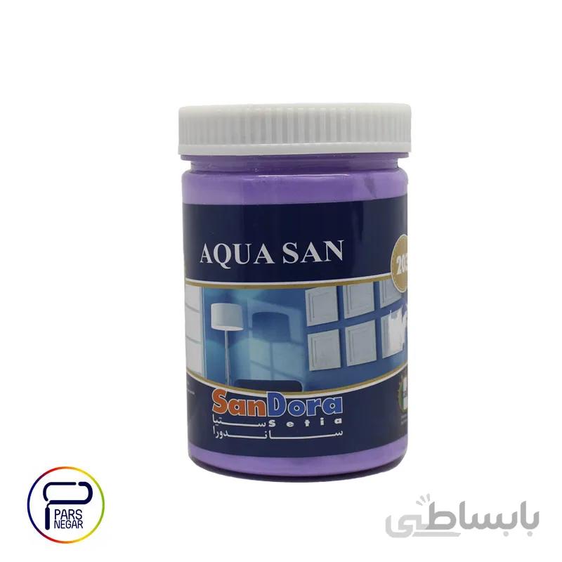 مادر رنگ اکریلیک پایه آب یاسی ساندورا ۱ کیلویی