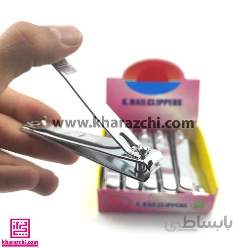 ناخن گیر بزرگ استیل K.NAILCLIPPERS