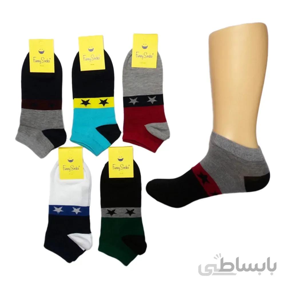 جوراب مچی مردانه Funny Socks کد 628
