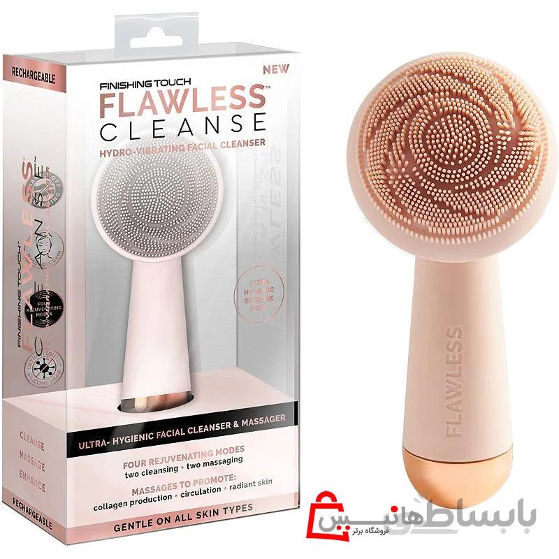 دستگاه فیس براش سلیکونی و ماساژور فلاولس FLAWLESS CLEANSE