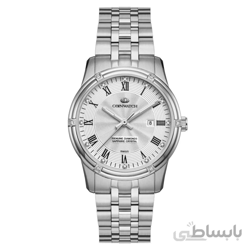 ساعت زنانه CoinWatch مدل C150SWH ا ساعت زنانه CoinWatch مدل C150SWH